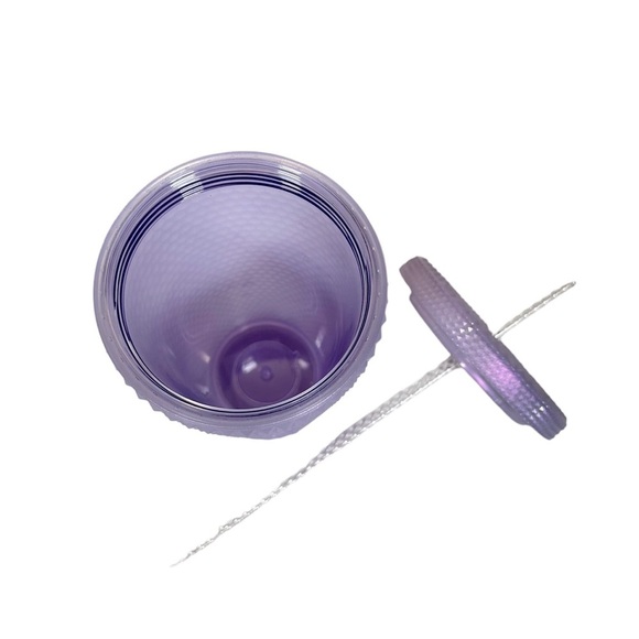 STARBUCKS Limited Edition Studded Honeycomb 16oz Tumbler in icy bling lilac - Picture 5 of 6